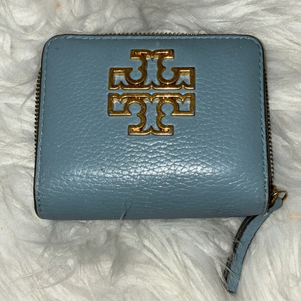 Tory Burch Britten‎ Textured Leather Mini Wallet